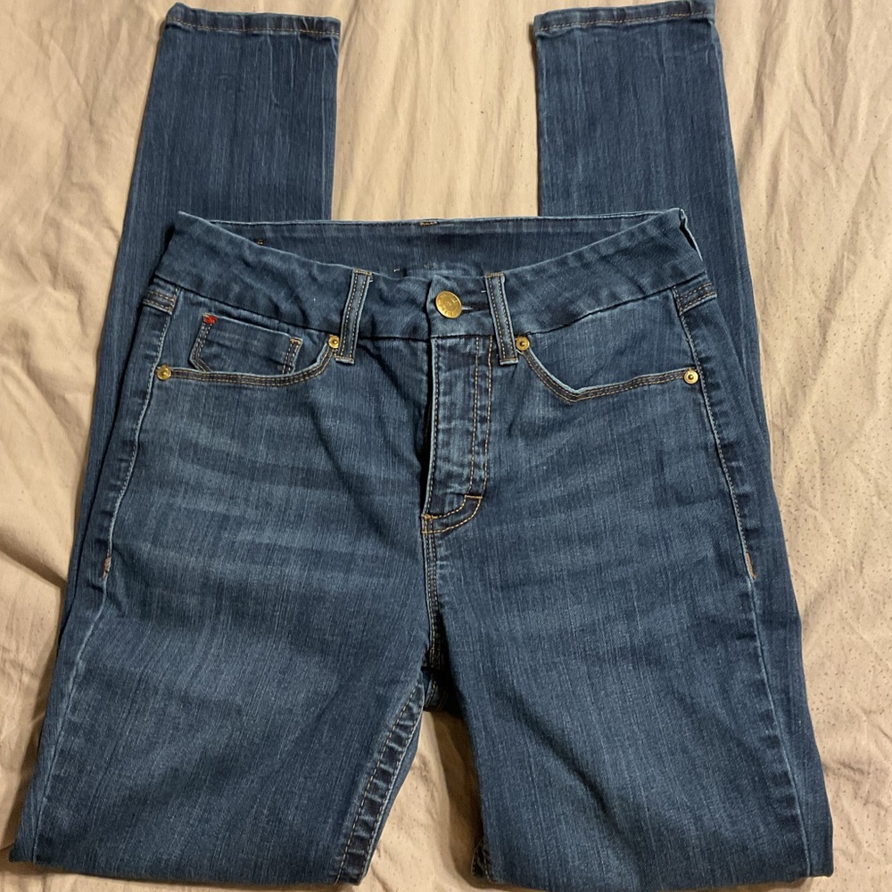 Seven7 Women's Deep Blue Skinny Jeans